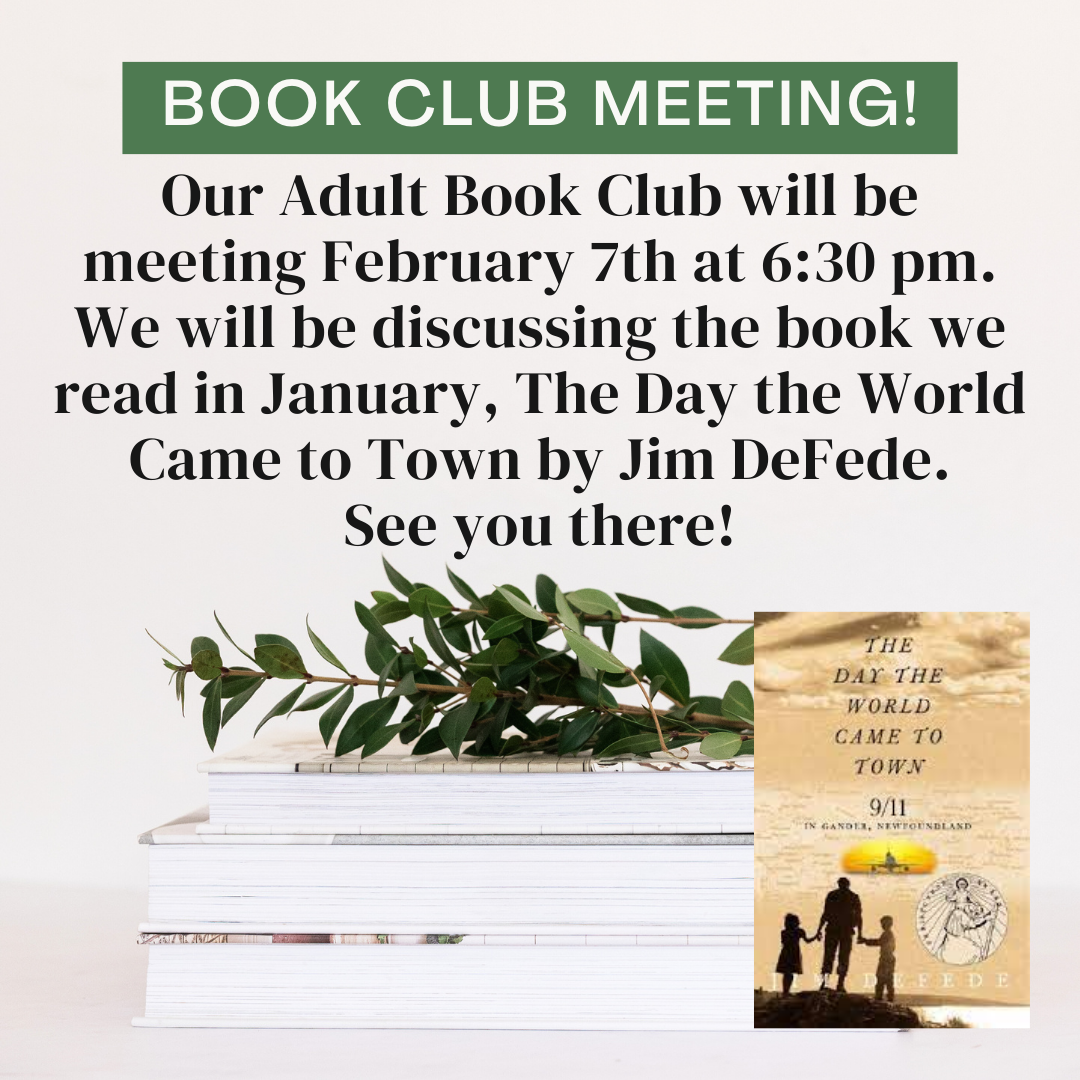 Featured image for “Adult Book Club Meeting”