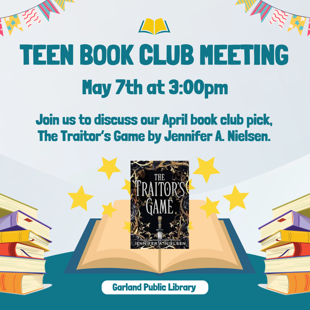 Featured image for “Teen Book Club Meeting”
