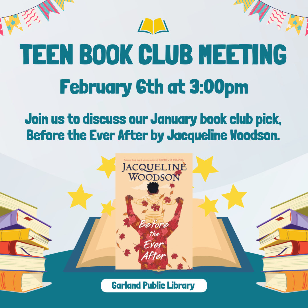 Featured image for “Teen Book Club Meeting”