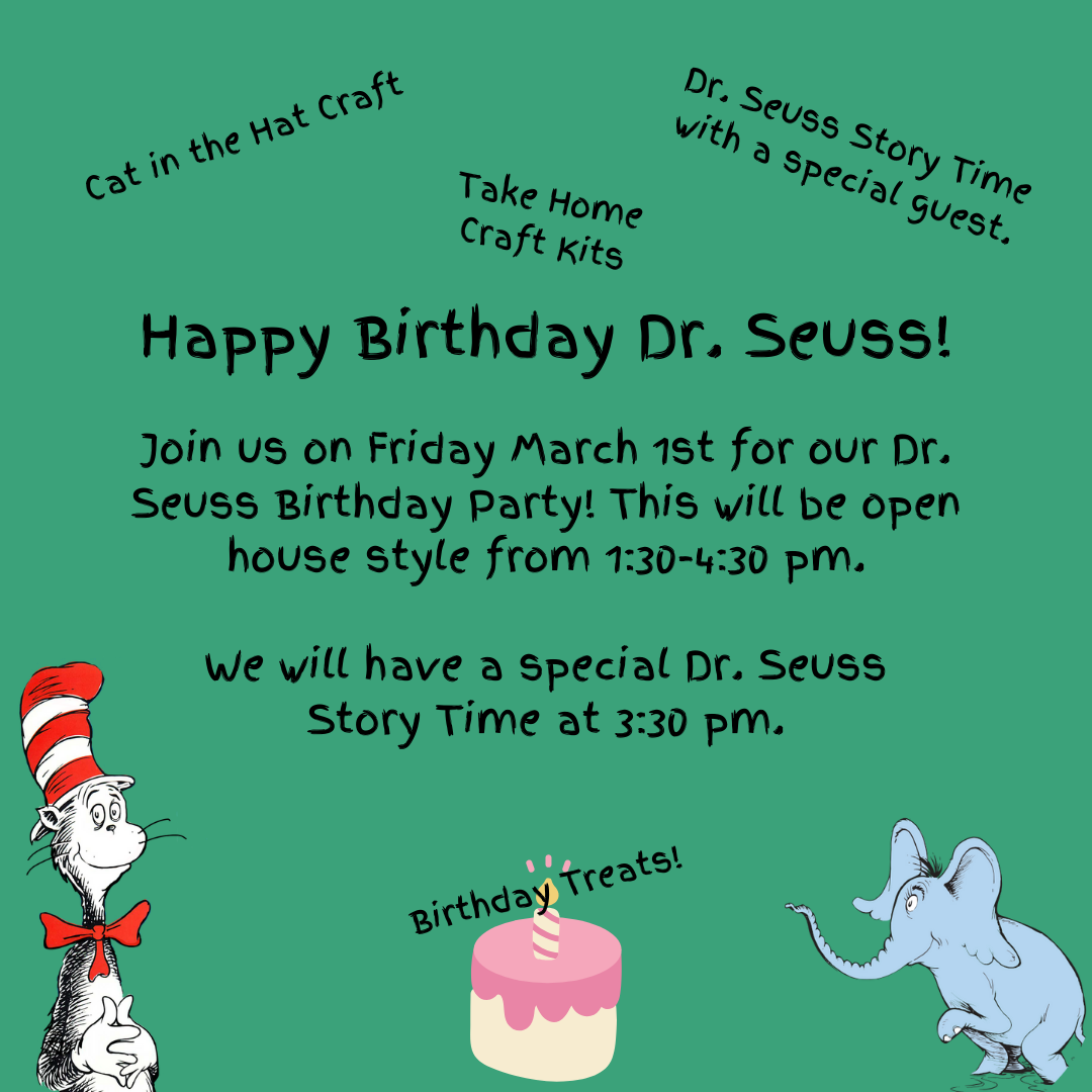 Featured image for “Dr. Seuss Birthday Party!”